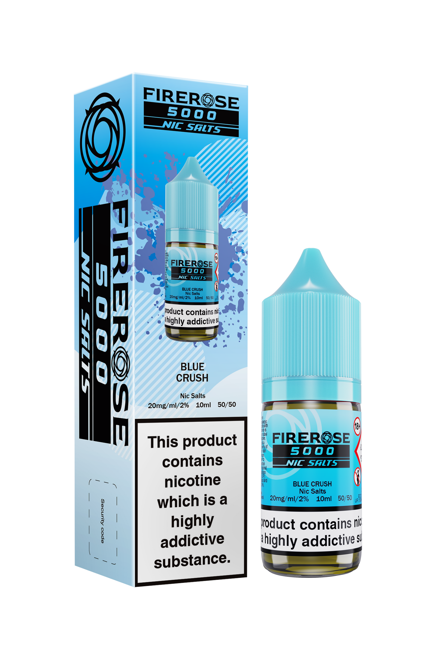ELUX FIREROSE NIC SALT 20MG, 10 Packs