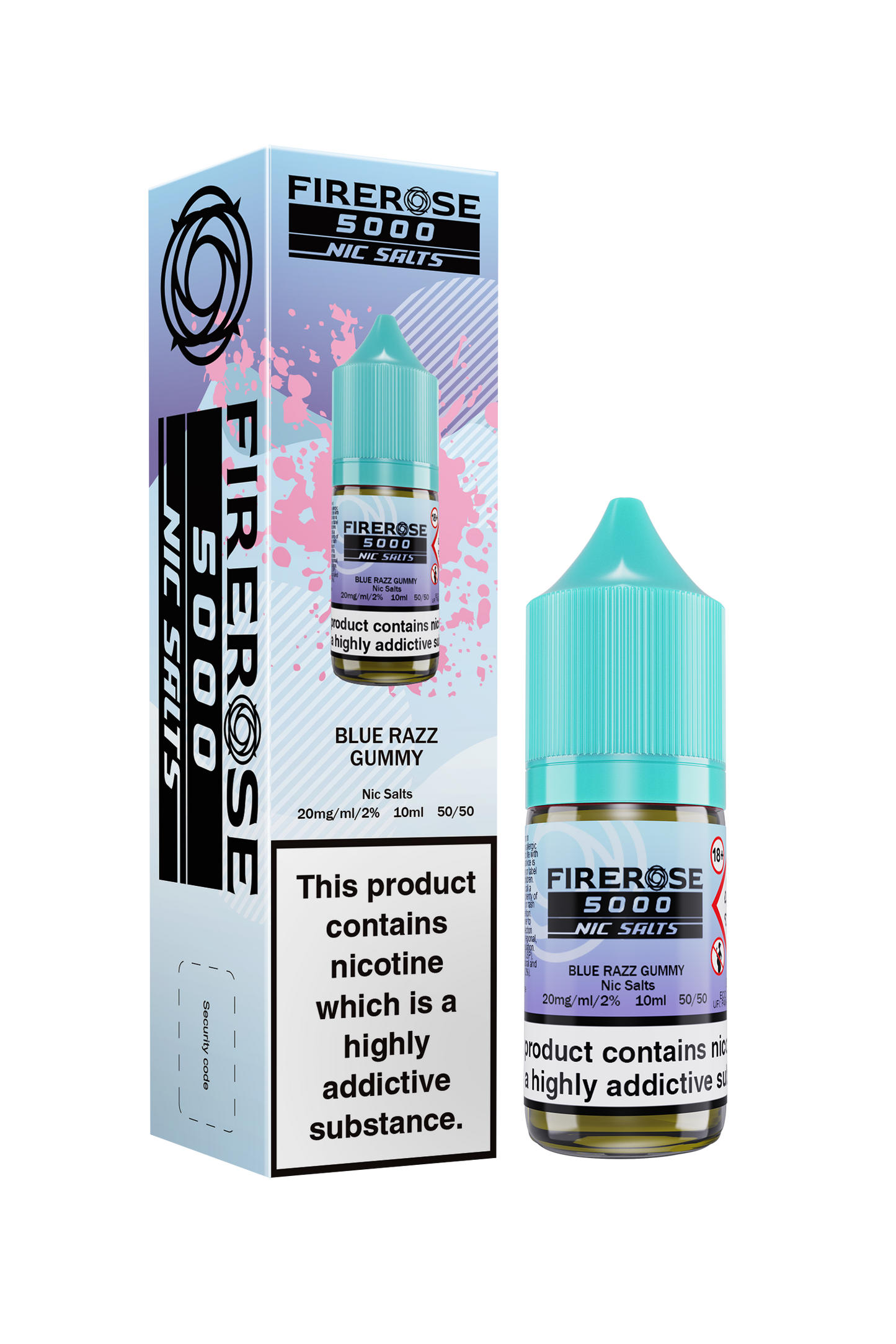 ELUX FIREROSE NIC SALT 20MG, 10 Packs