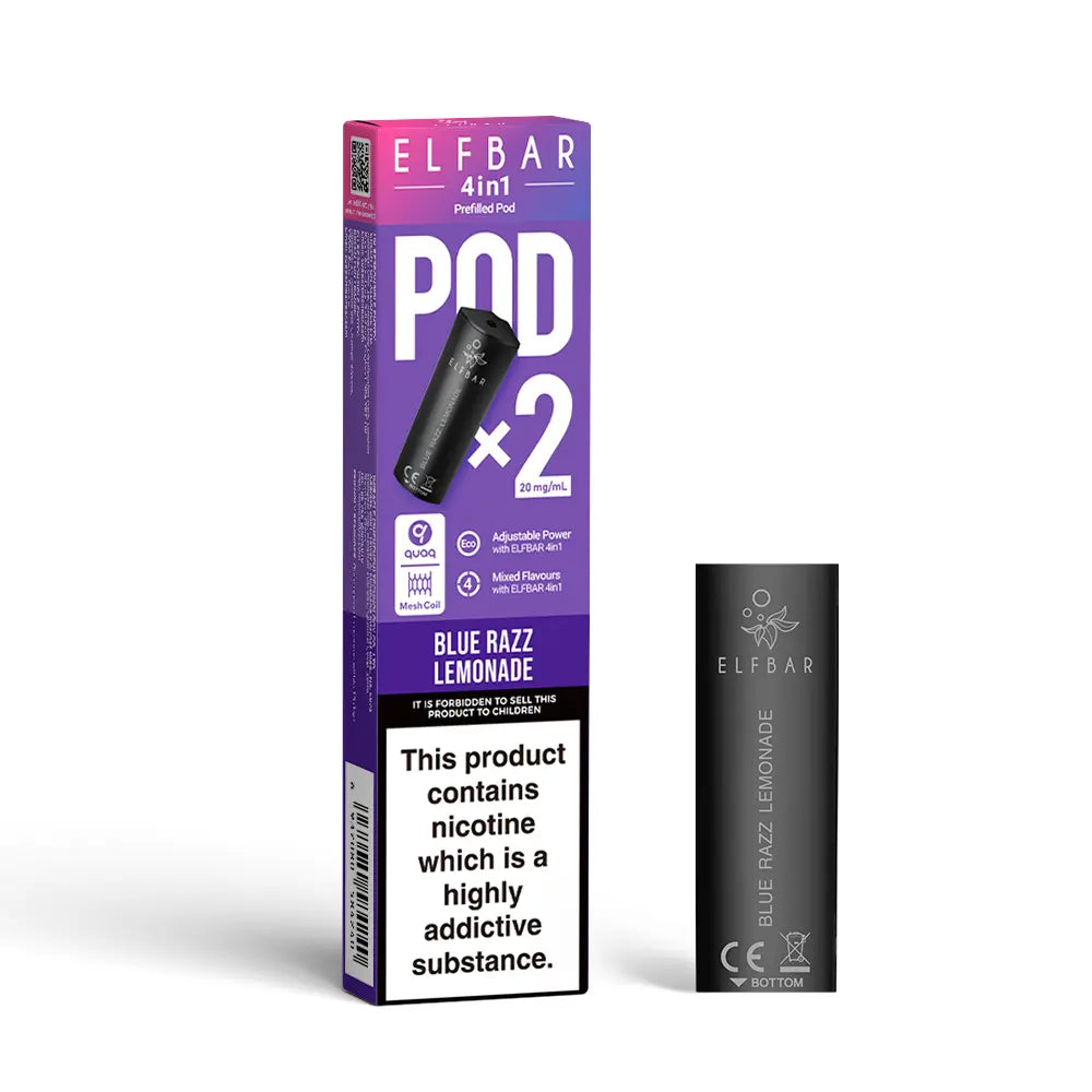 ELFBAR 4 In 1 Refilled Pod X 2 EN