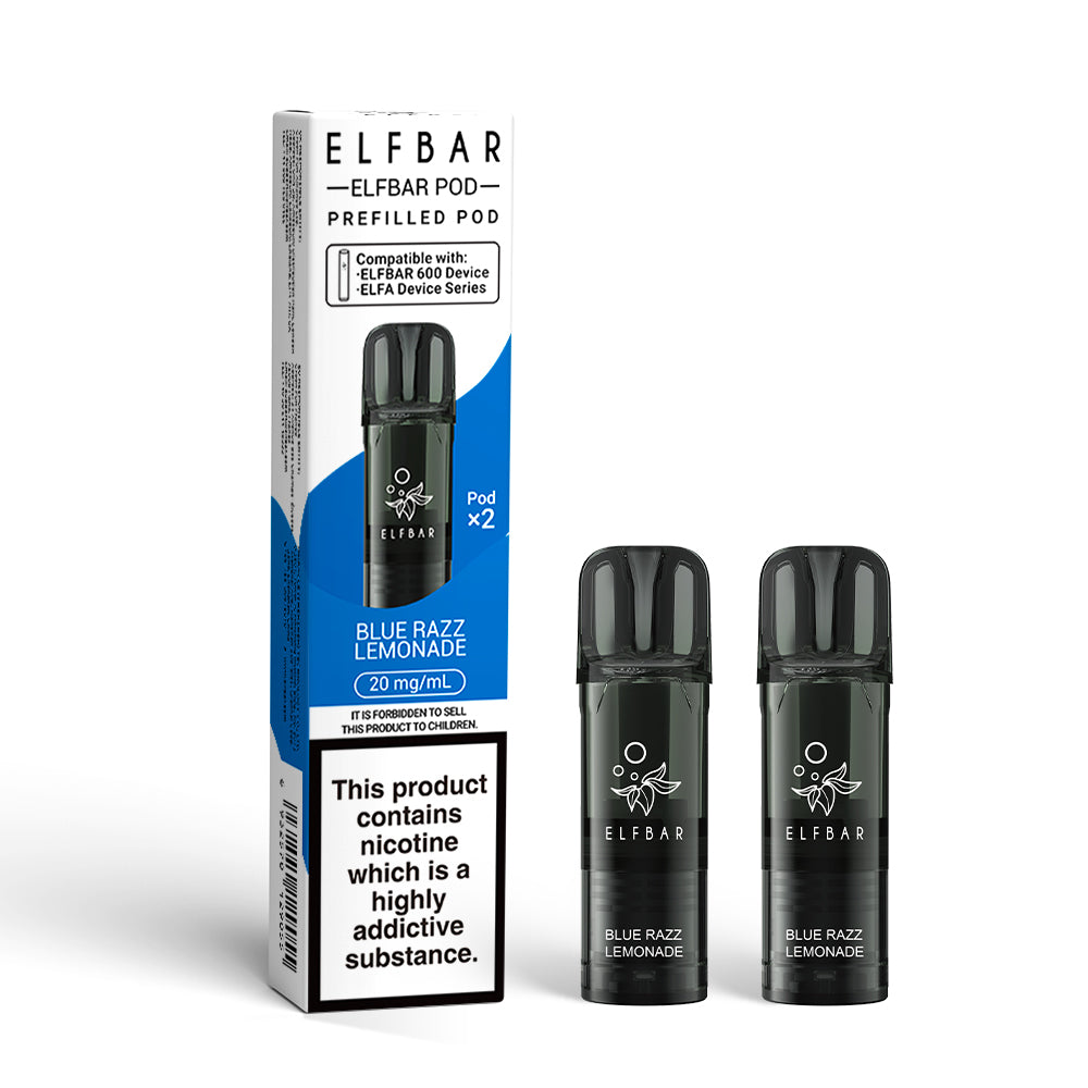 Elf bar 600 Prefilled Pod Puffs 2% Nic - 10 Packs
