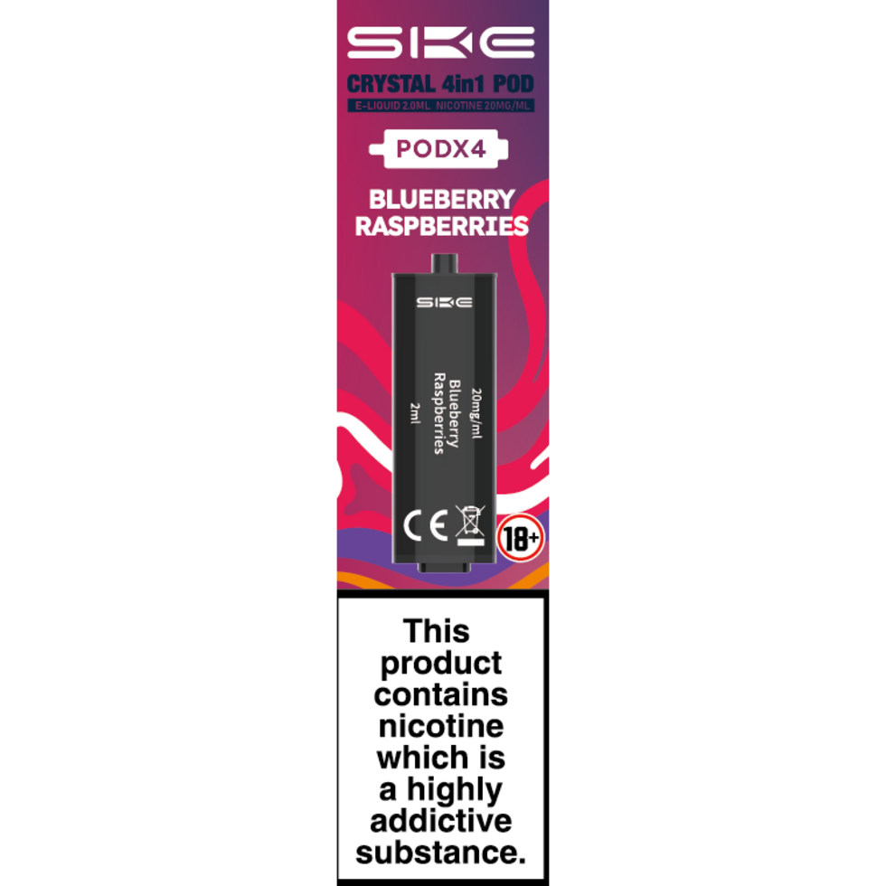 SKE 4 In1,4X600 ,PUFFS POD EN 2% NIC