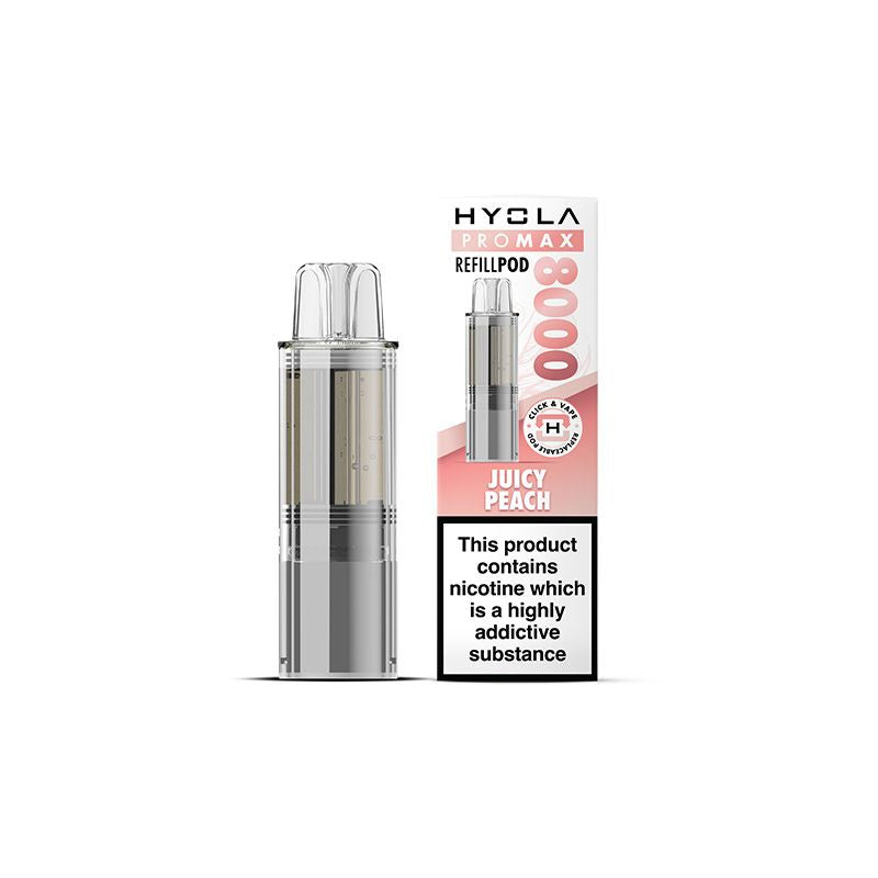 Hyola Pro Max 8000 Puffs Refillable Pods