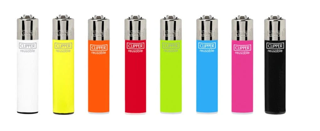 Clipper Translucent Colours Lighters – Pack of 40