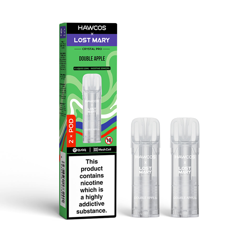 Hawcos x Lost Mary Crystal Pro 600 puffs Prefilled Pods