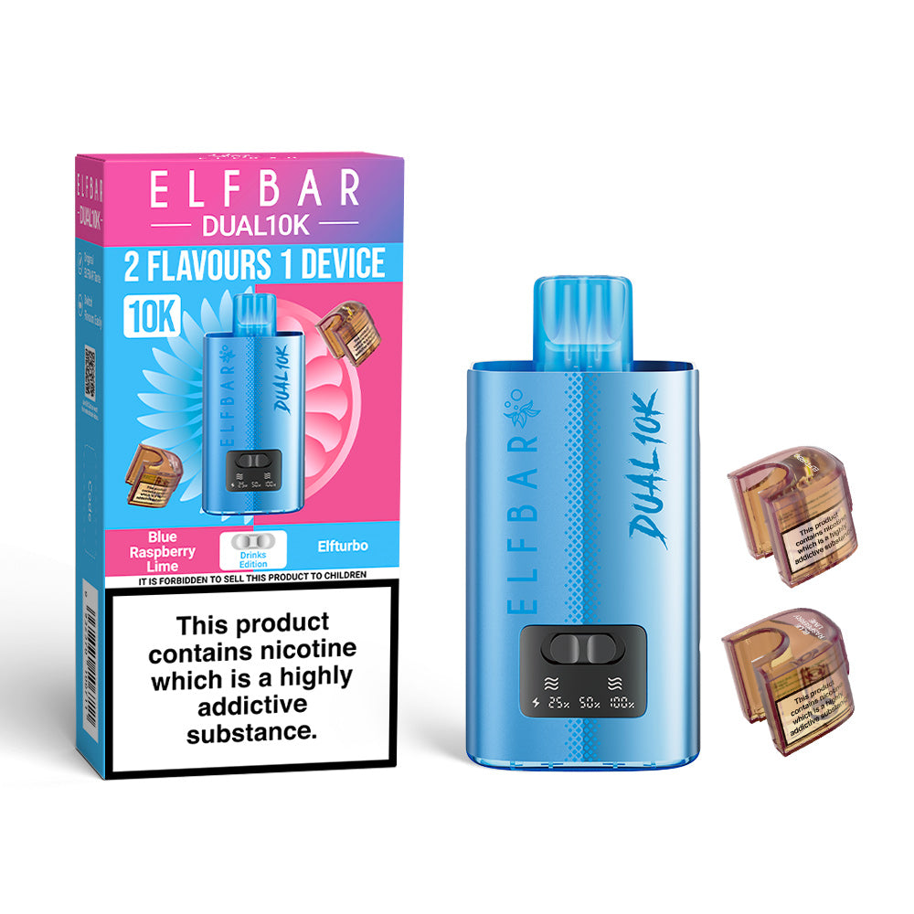 ELFBAR DUAL10K Puffs Kit, 2% Nic