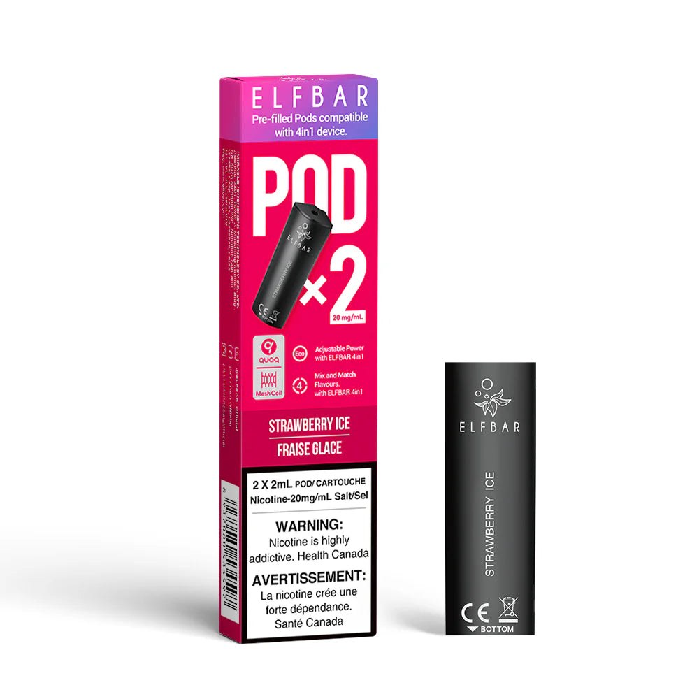 ELFBAR 4 In 1 Refilled Pod X 2 EN