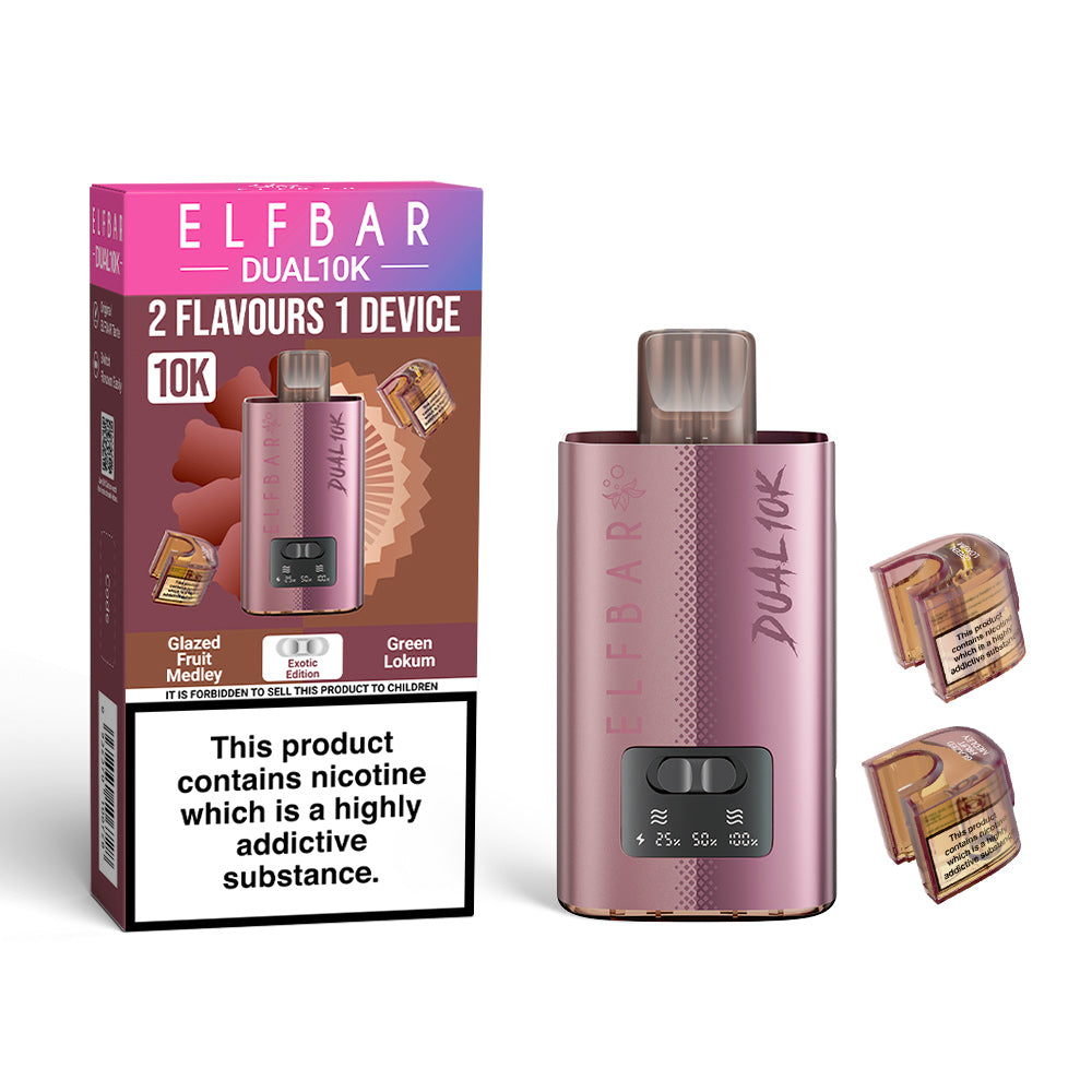 ELFBAR DUAL10K Puffs Kit, 2% Nic