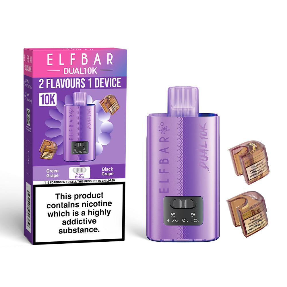 ELFBAR DUAL10K Puffs Kit, 2% Nic