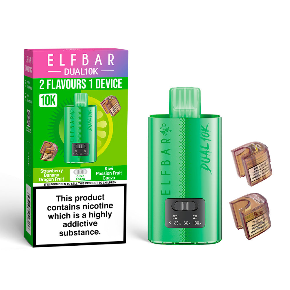 ELFBAR DUAL10K Puffs Kit, 2% Nic