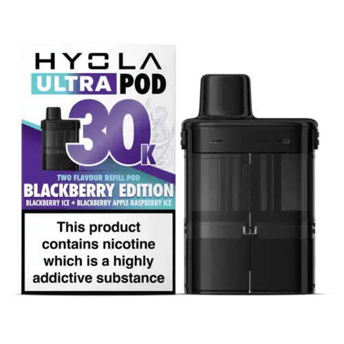 Hyola Ultra 30K Puffs Prefilled Pods, 2% Nic - 5 Packs