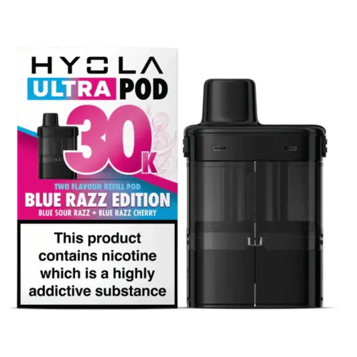 Hyola Ultra 30K Puffs Prefilled Pods, 2% Nic - 5 Packs