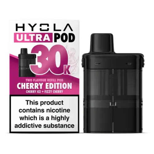 Hyola Ultra 30K Puffs Prefilled Pods, 2% Nic - 5 Packs