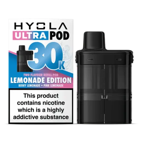 Hyola Ultra 30K Puffs Prefilled Pods, 2% Nic - 5 Packs