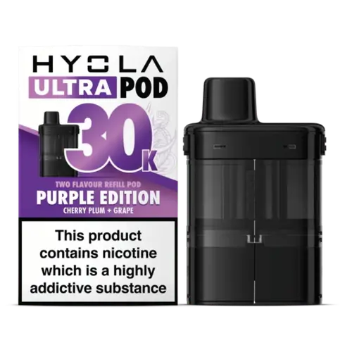 Hyola Ultra 30K Puffs Prefilled Pods, 2% Nic - 5 Packs