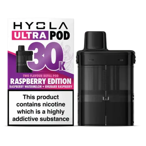 Hyola Ultra 30K Puffs Prefilled Pods, 2% Nic - 5 Packs