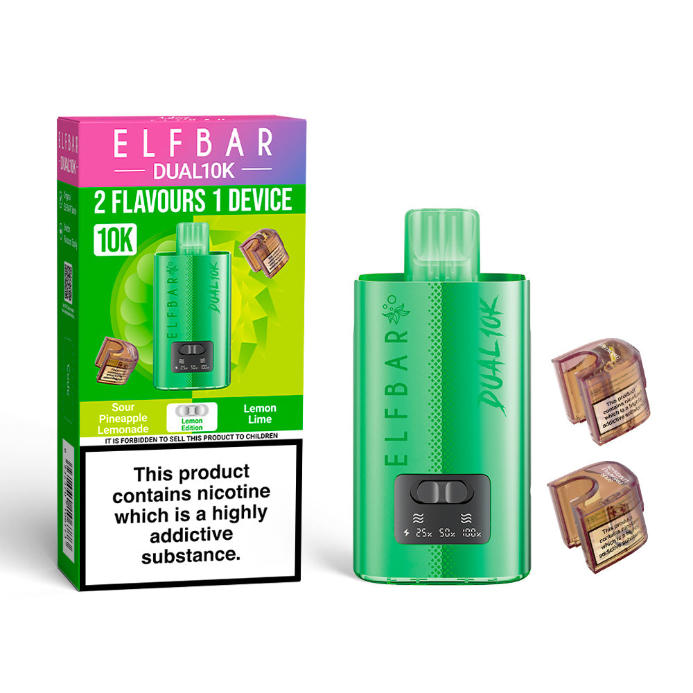 ELFBAR DUAL10K Puffs Kit, 2% Nic