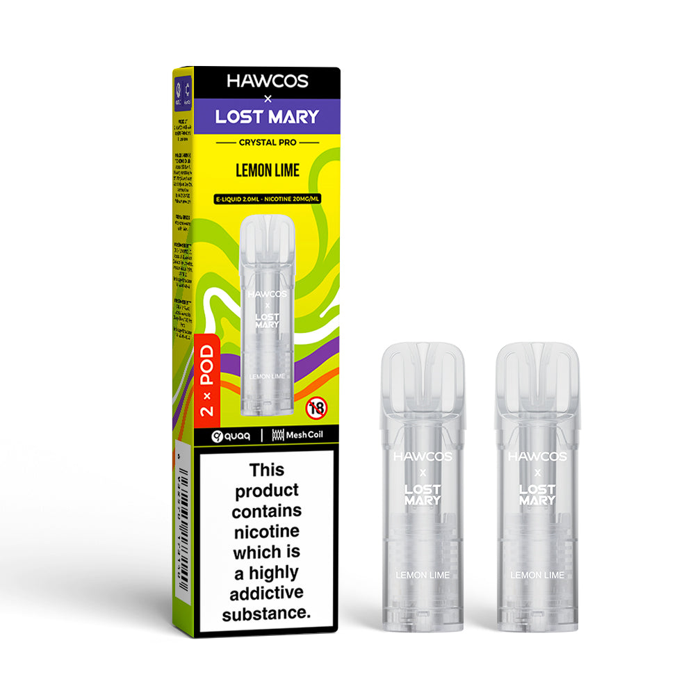 Hawcos x Lost Mary Crystal Pro 600 puffs Prefilled Pods