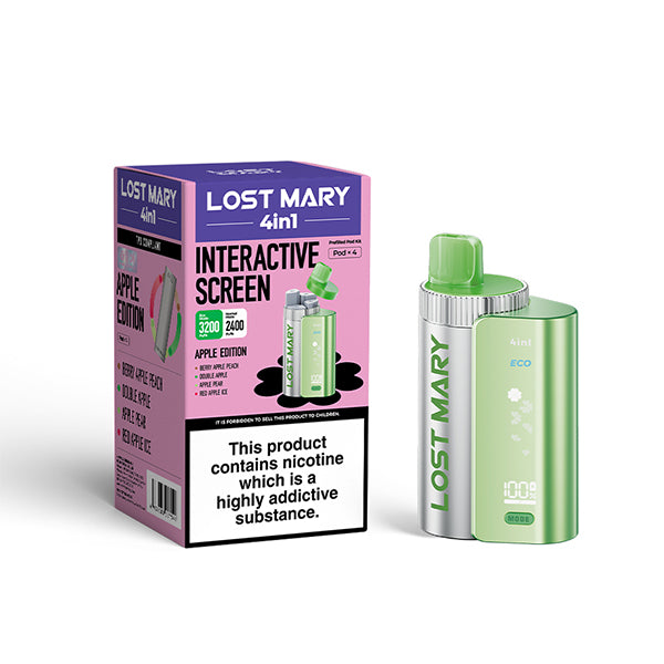 LOSTMARY 4 IN 1 VAPE KIT Refilled