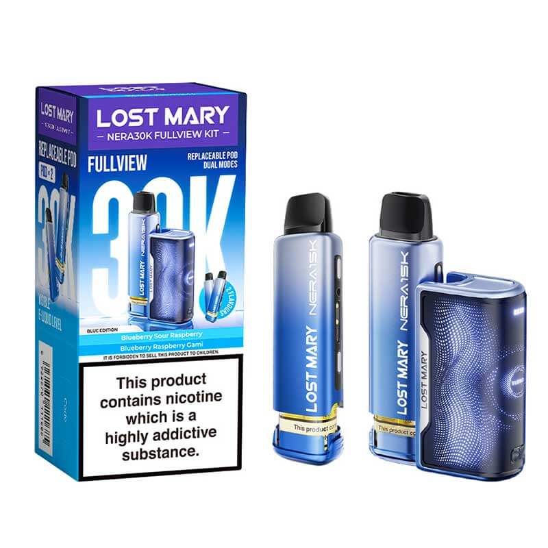 Lost Mary NERA 30K Full View, 30K Puffs, 2% Nic - 5 Packs