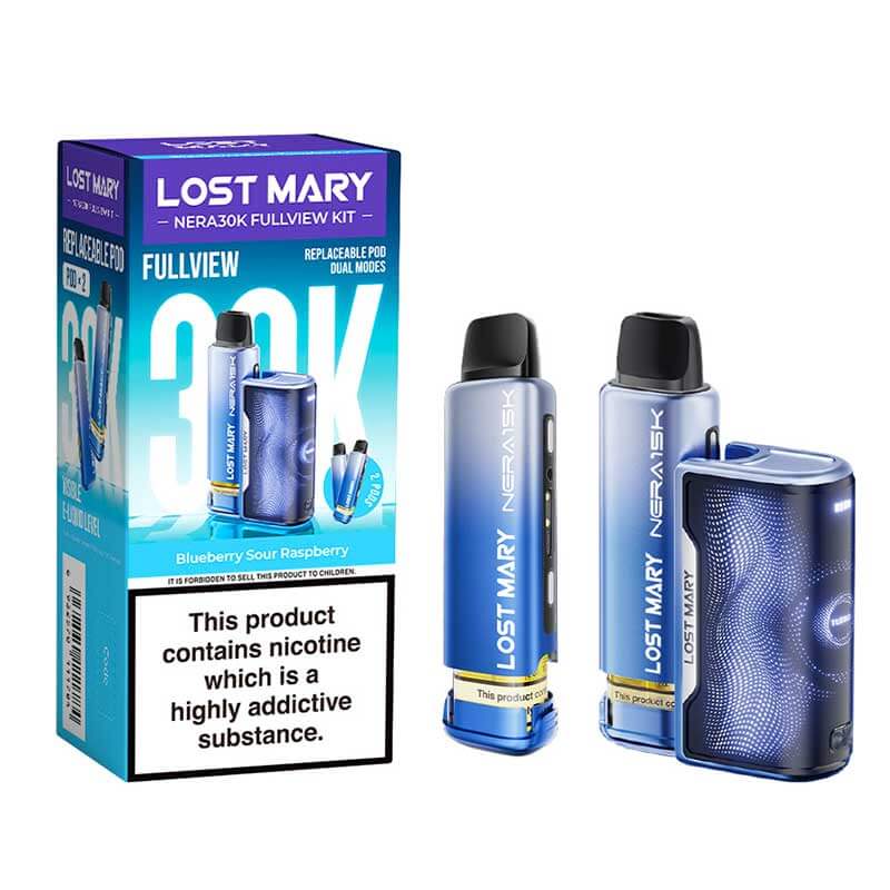 Lost Mary NERA 30K Full View, 30K Puffs, 2% Nic - 5 Packs