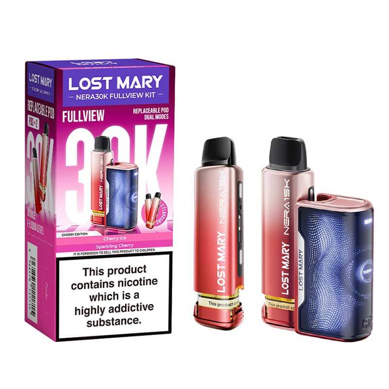Lost Mary NERA 30K Full View, 30K Puffs, 2% Nic - 5 Packs