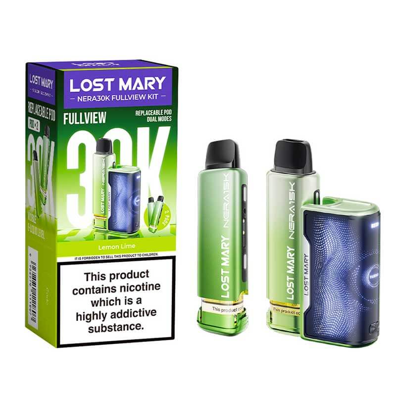 Lost Mary NERA 30K Full View, 30K Puffs, 2% Nic - 5 Packs