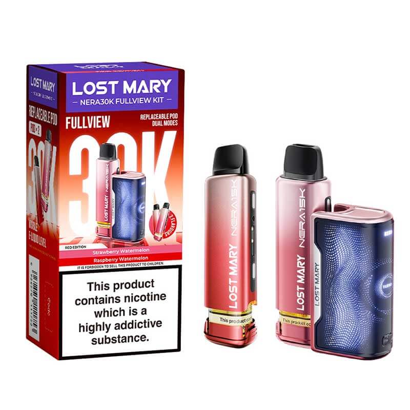 Lost Mary NERA 30K Full View, 30K Puffs, 2% Nic - 5 Packs