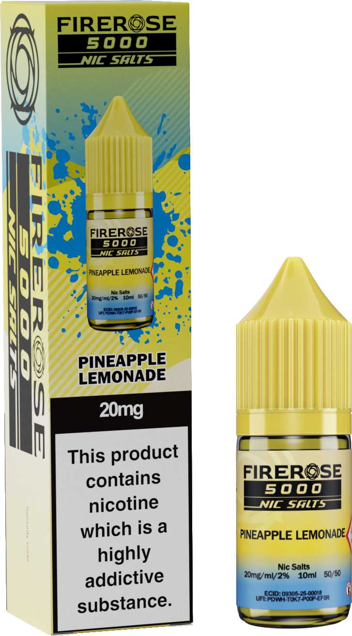 ELUX FIREROSE NIC SALT 20MG, 10 Packs