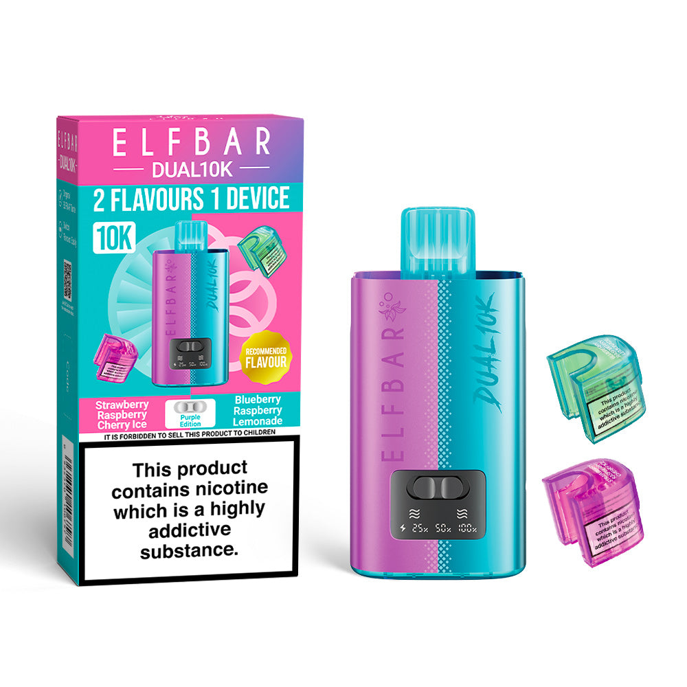 ELFBAR DUAL10K Puffs Kit, 2% Nic