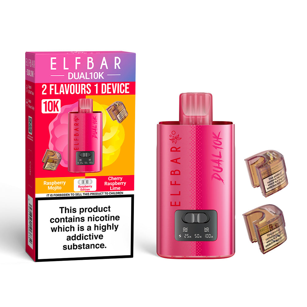 ELFBAR DUAL10K Puffs Kit, 2% Nic