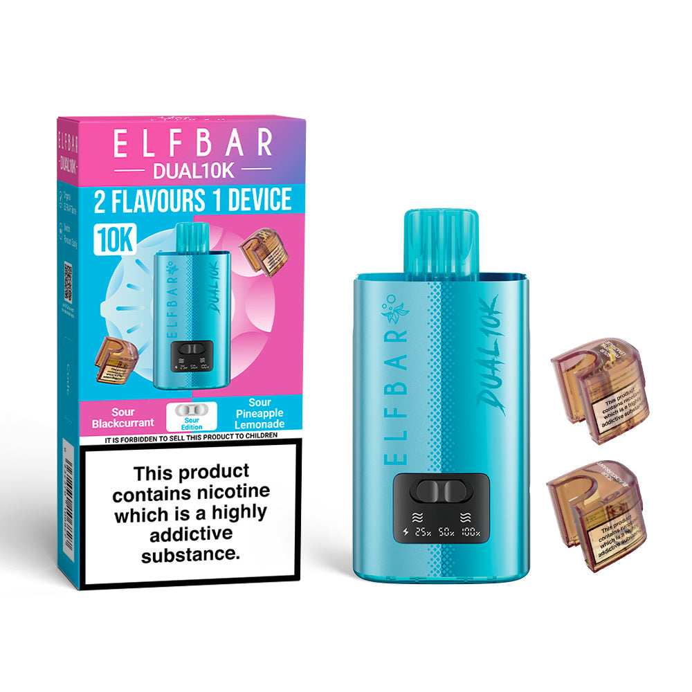 ELFBAR DUAL10K Puffs Kit, 2% Nic