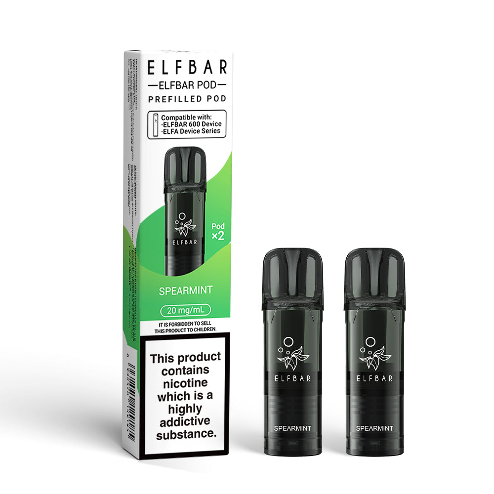 Elf bar 600 Prefilled Pod Puffs 2% Nic - 10 Packs