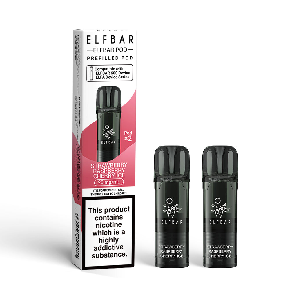 Elf bar 600 Prefilled Pod Puffs 2% Nic - 10 Packs