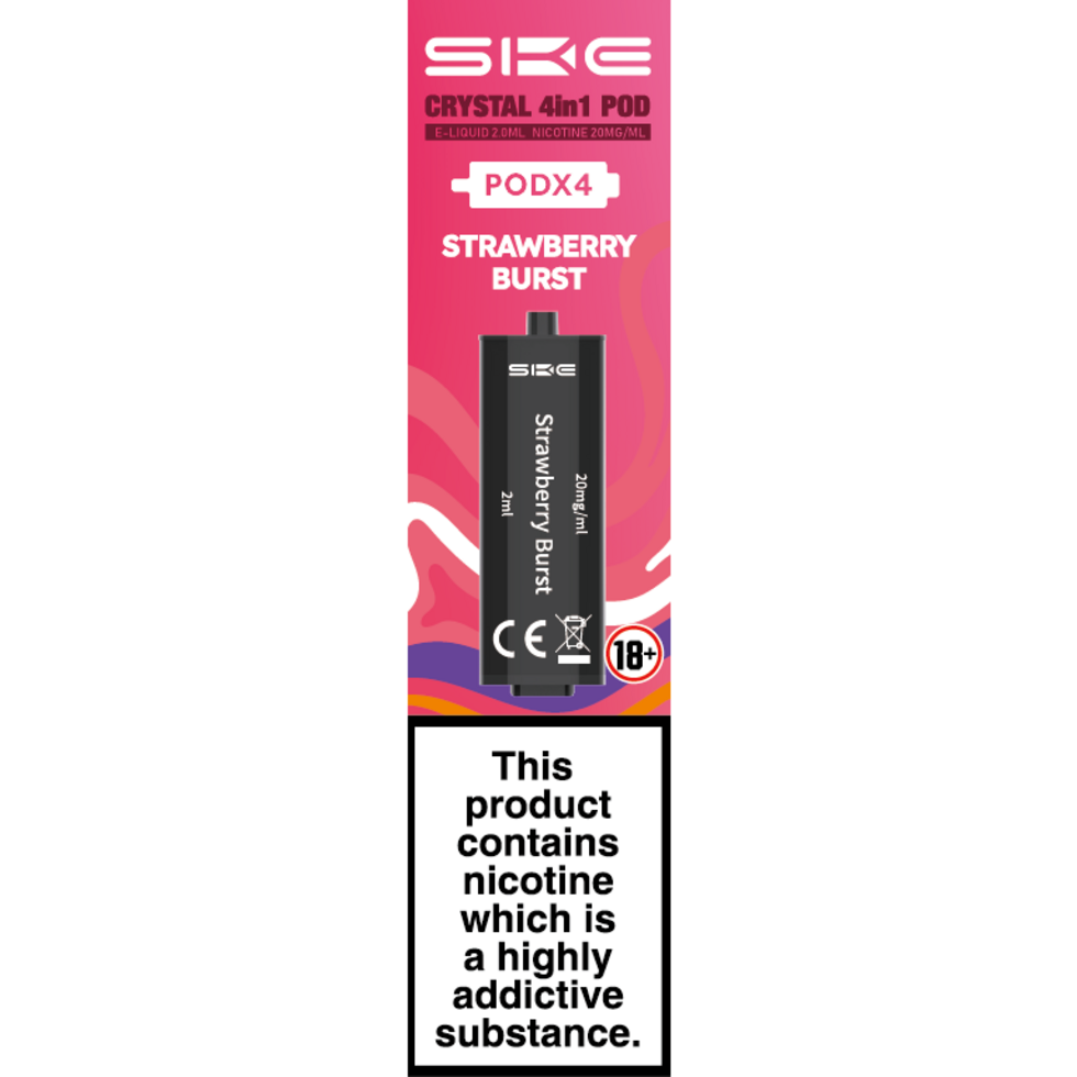 SKE 4 In1,4X600 ,PUFFS POD EN 2% NIC