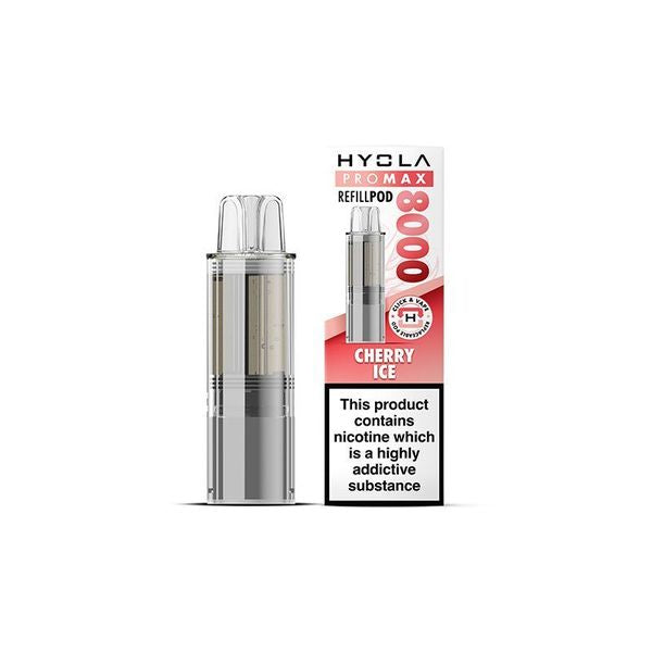 Hyola Pro Max 8000 Puffs Refillable Pods