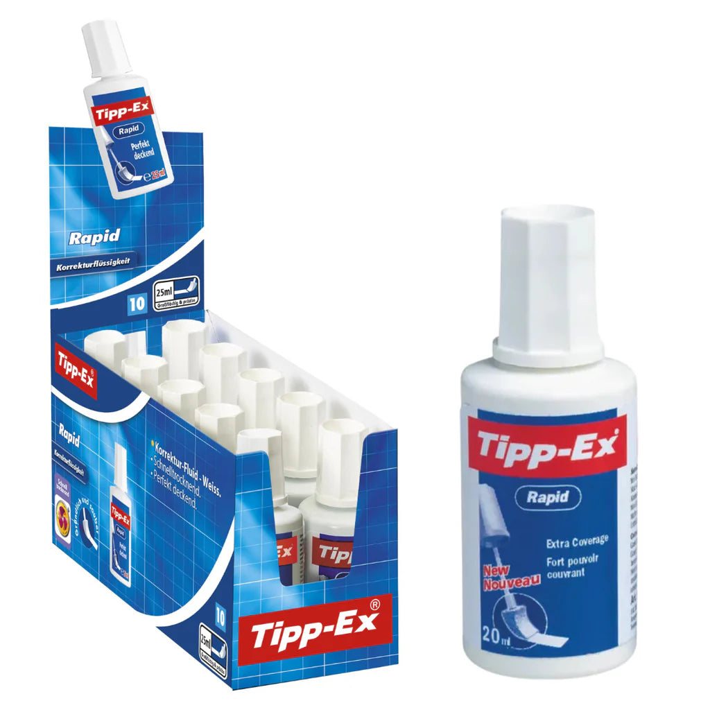 TIPP-EX Correction Fluid – 10 Packs