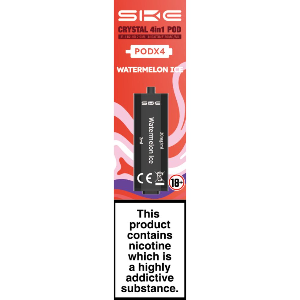 SKE 4 In1,4X600 ,PUFFS POD EN 2% NIC