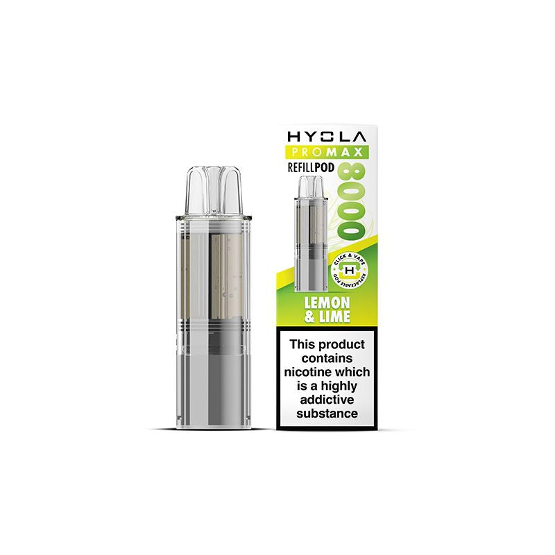 Hyola Pro Max 8000 Puffs Refillable Pods