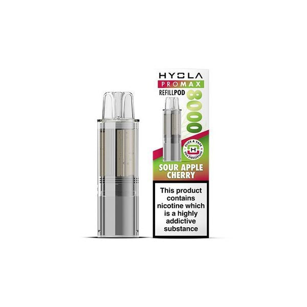Hyola Pro Max 8000 Puffs Refillable Pods
