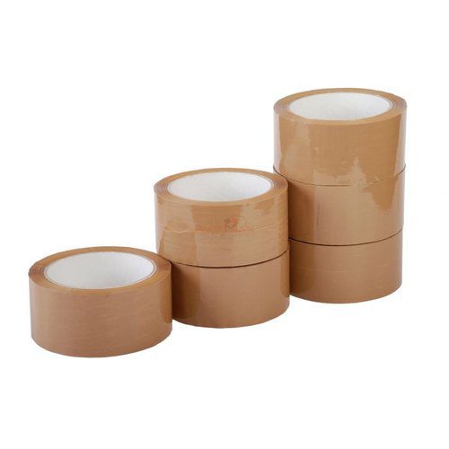 GSD 2” Brown Parcel Tape Roll – 6 Pack | Strong Packing Tape for Shipping & Storage