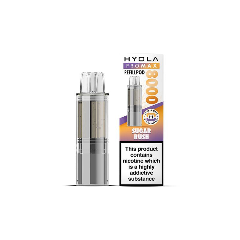 Hyola Pro Max 8000 Puffs Refillable Pods