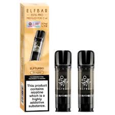 ELFBAR ELFA PRO PRE-FILLED PODS 600 PUFFS 2’s, 2%Nic