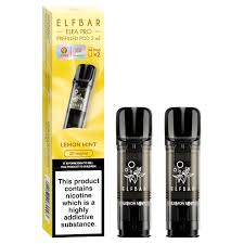 ELFBAR ELFA PRO PRE-FILLED PODS 600 PUFFS 2’s, 2%Nic