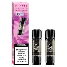 ELFBAR ELFA PRE-FILLED PODS 600 PUFFS 2’s, 2%Nic