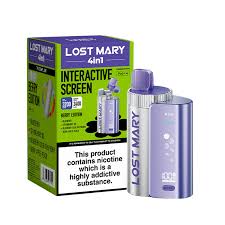 LOSTMARY 4 IN 1 VAPE KIT Refilled, 2%Nic