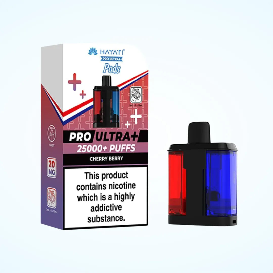 Hayati Pro Ultra Plus 25K Prefilled Refill Pods