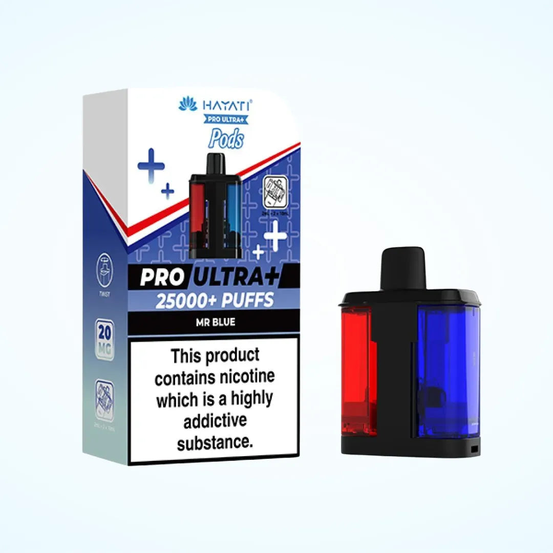 Hayati Pro Ultra Plus 25K Prefilled Refill Pods