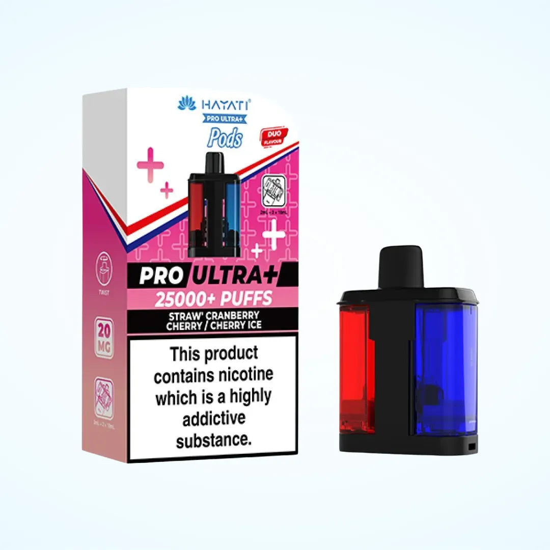 Hayati Pro Ultra Plus 25K Prefilled Refill Pods