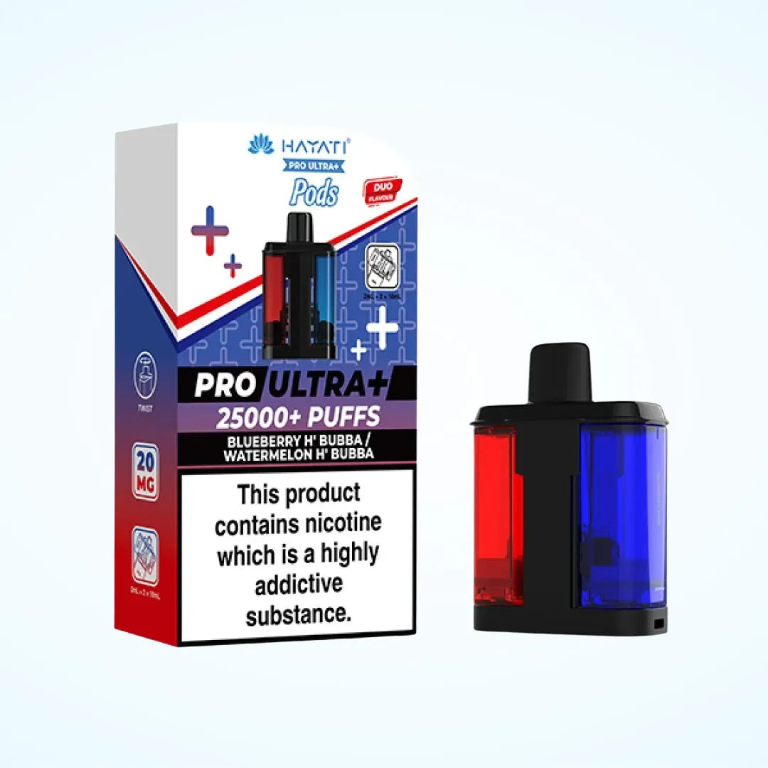 Hayati Pro Ultra Plus 25K Prefilled Refill Pods