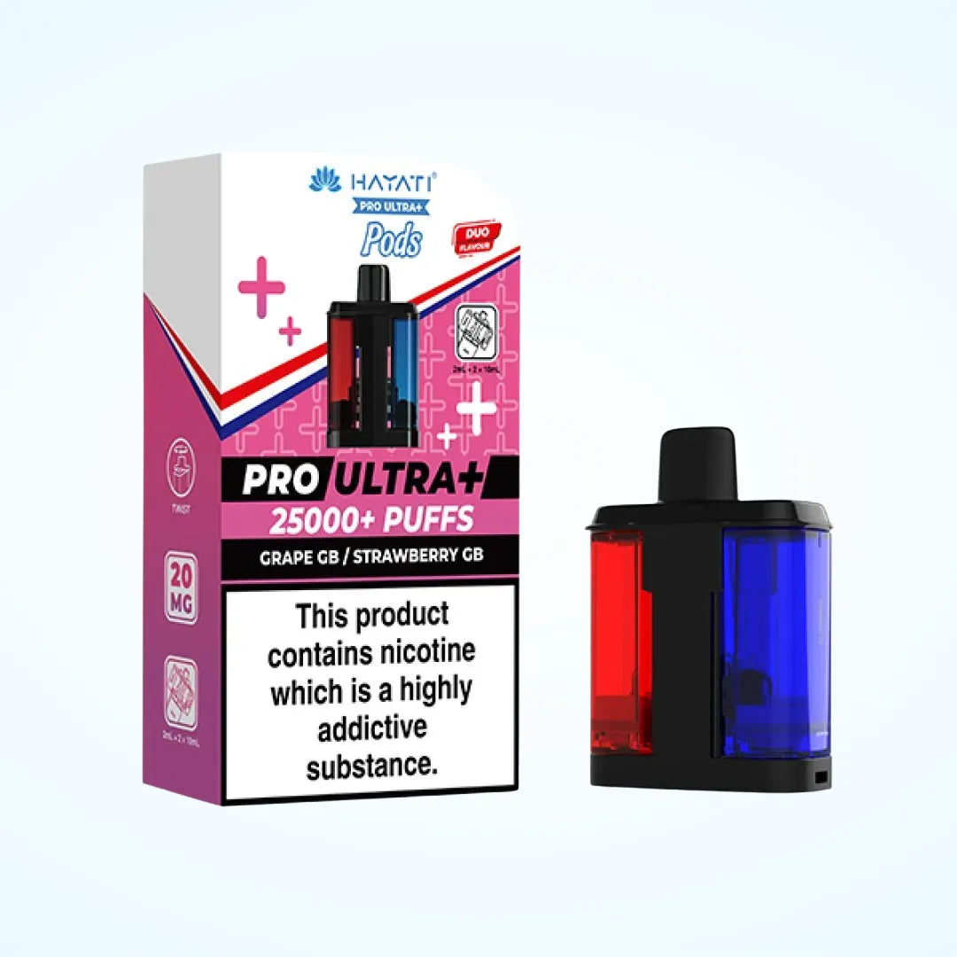 Hayati Pro Ultra Plus 25K Prefilled Refill Pods